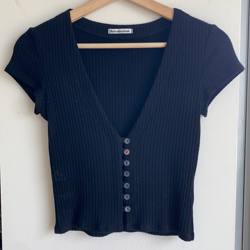 Reformation crop top